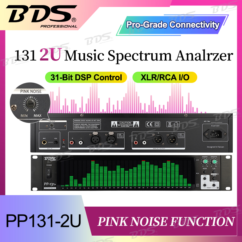 Audio Music Generator Free - BDS PP-131P 31-Segment Rackmount Audio Analyzer