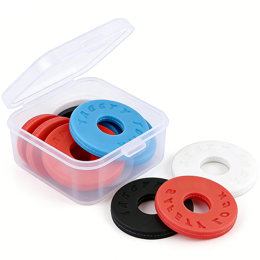 Guitar Strap Padded - 10Pcs Silicone Guitar Strap Buttons with