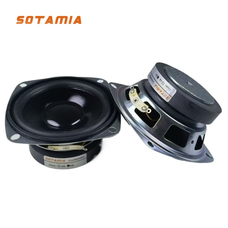 Audio Music Generator - SOTAMIA 2Pcs 3 Inch Waterproof Speaker
