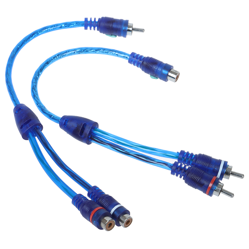 Audio Music Splitter - Car MP3 Audio RCA Y Splitter