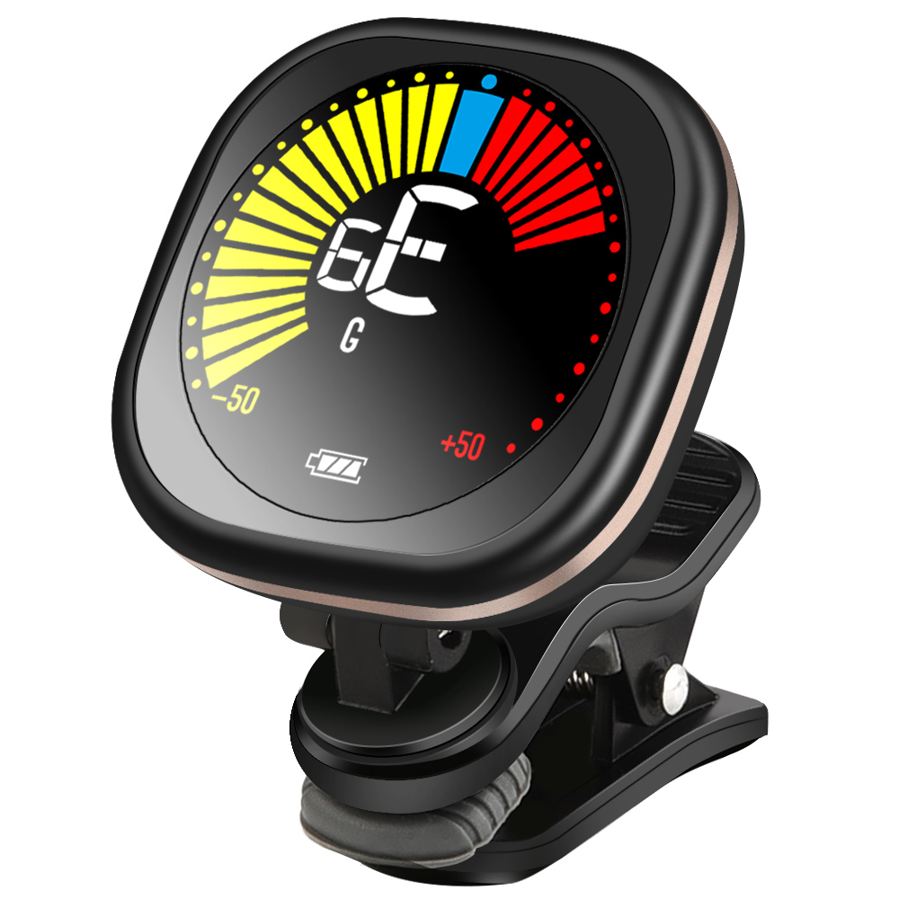 Guitar Tuner Clip - Lekato Guitar Tuner Rechargeable Digital Clip-On
