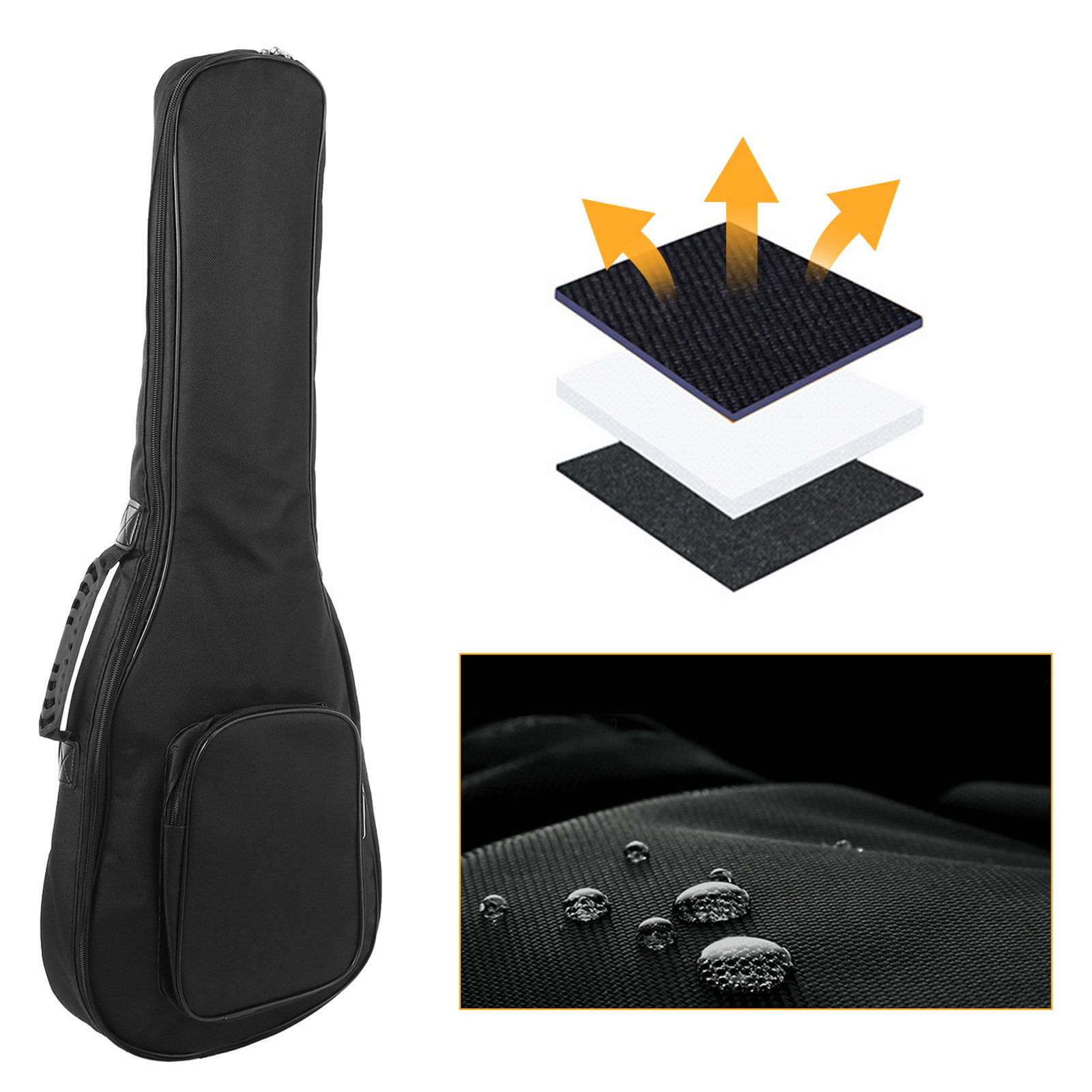 1Pcs Ukulele Carry Bag Thicken - Guitar Strap Padded ulasan dan harga