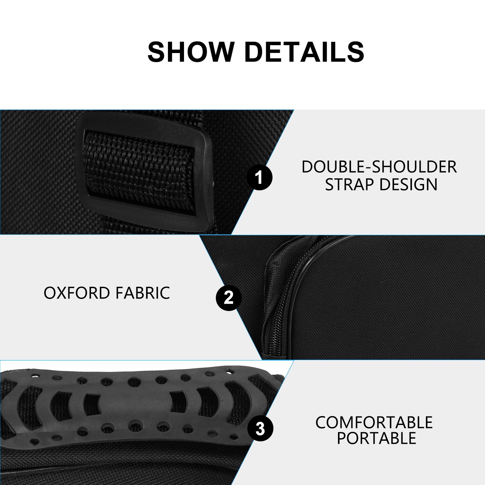 1Pcs Ukulele Carry Bag Thicken - Guitar Strap Padded ulasan dan harga