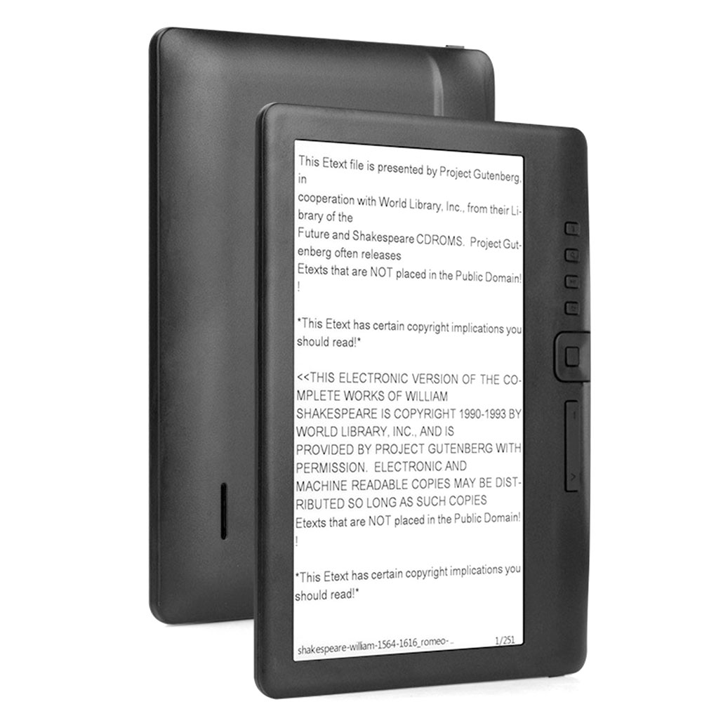 E-book Reader with 7-inch HD T - Music Audiobook ulasan dan harga