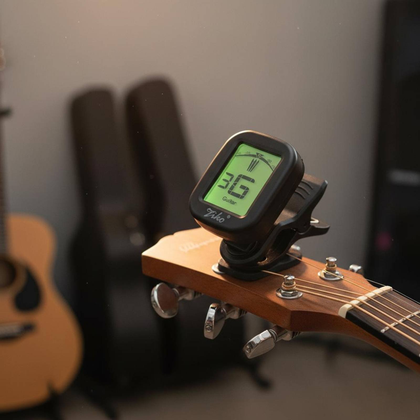 Chromatic Snap-on Tuner Easy t - Guitar Tuner Clip ulasan dan harga