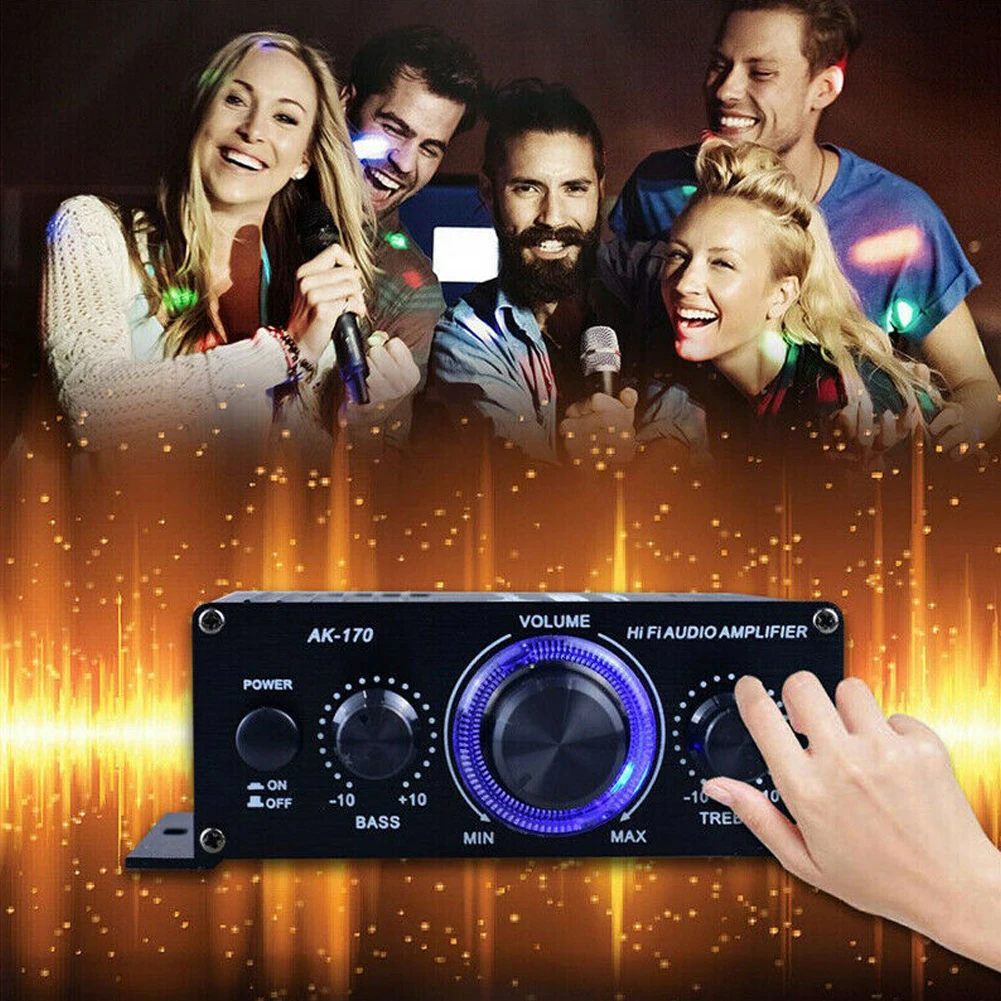 AK170 Mini Digital Power Audio - Audio Music Generator ulasan dan harga