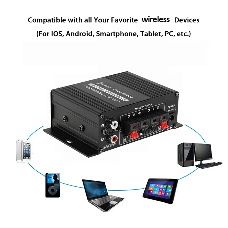 AK170 Mini Digital Power Audio - Audio Music Generator ulasan dan harga