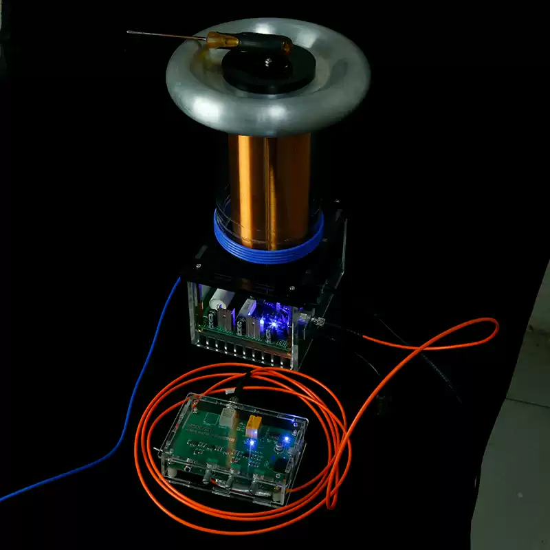 Tesla Coil 220V Portable 1.5kg - Audio Music Generator Free ulasan dan harga