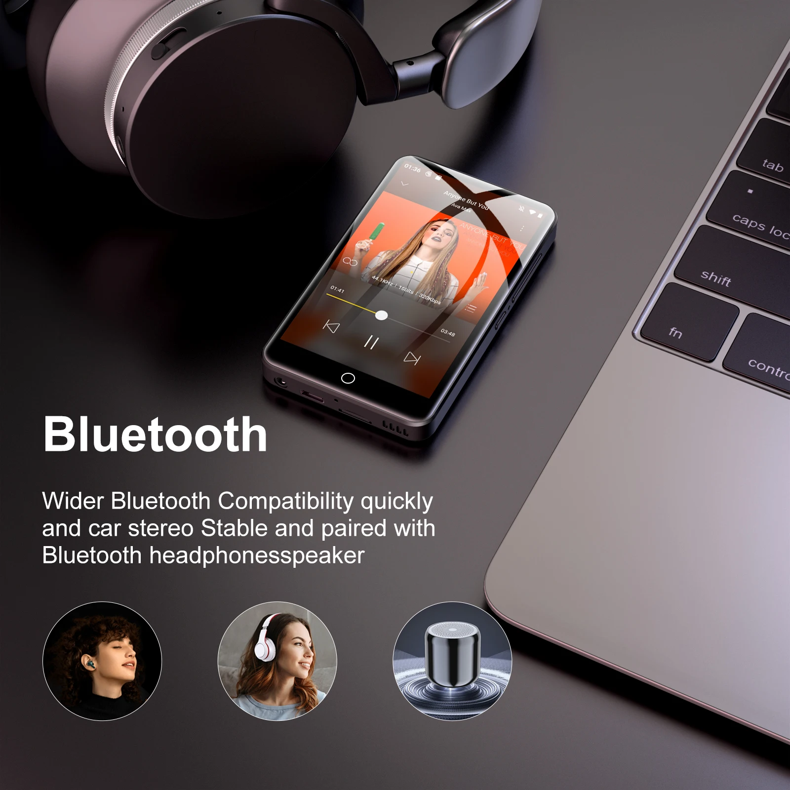 80G HiFi MP3 MP4 Player Blueto - Music Audiobook ulasan dan harga