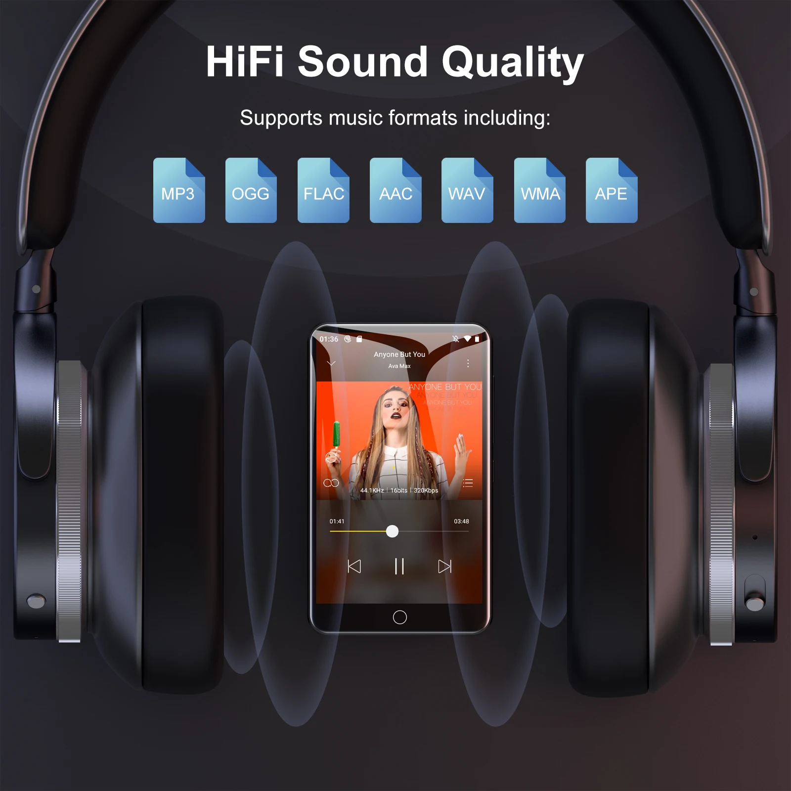 80G HiFi MP3 MP4 Player Blueto - Music Audiobook ulasan dan harga