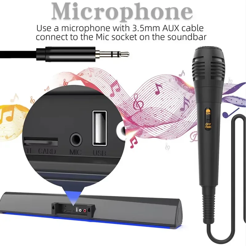 60W Wireless TV PC Soundbar Bl - Audio Music Generator ulasan dan harga
