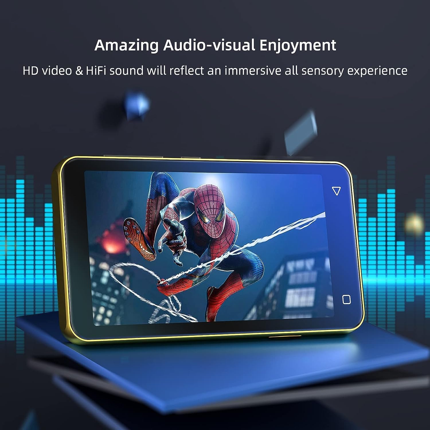Reproductor MP4/MP3 Player Blu - Music Audiobook ulasan dan harga