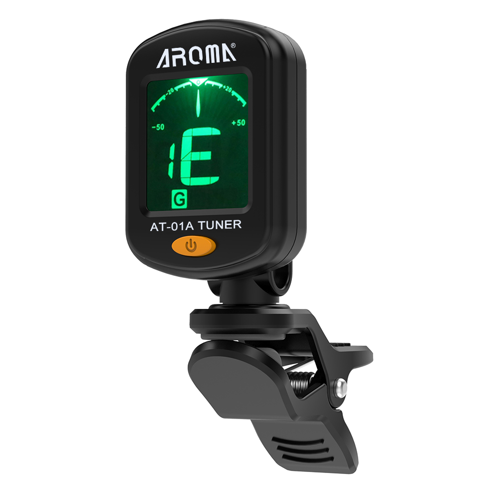 AT-01A Rotatable Clip-on Tuner - Guitar Tuner Clip ulasan dan harga