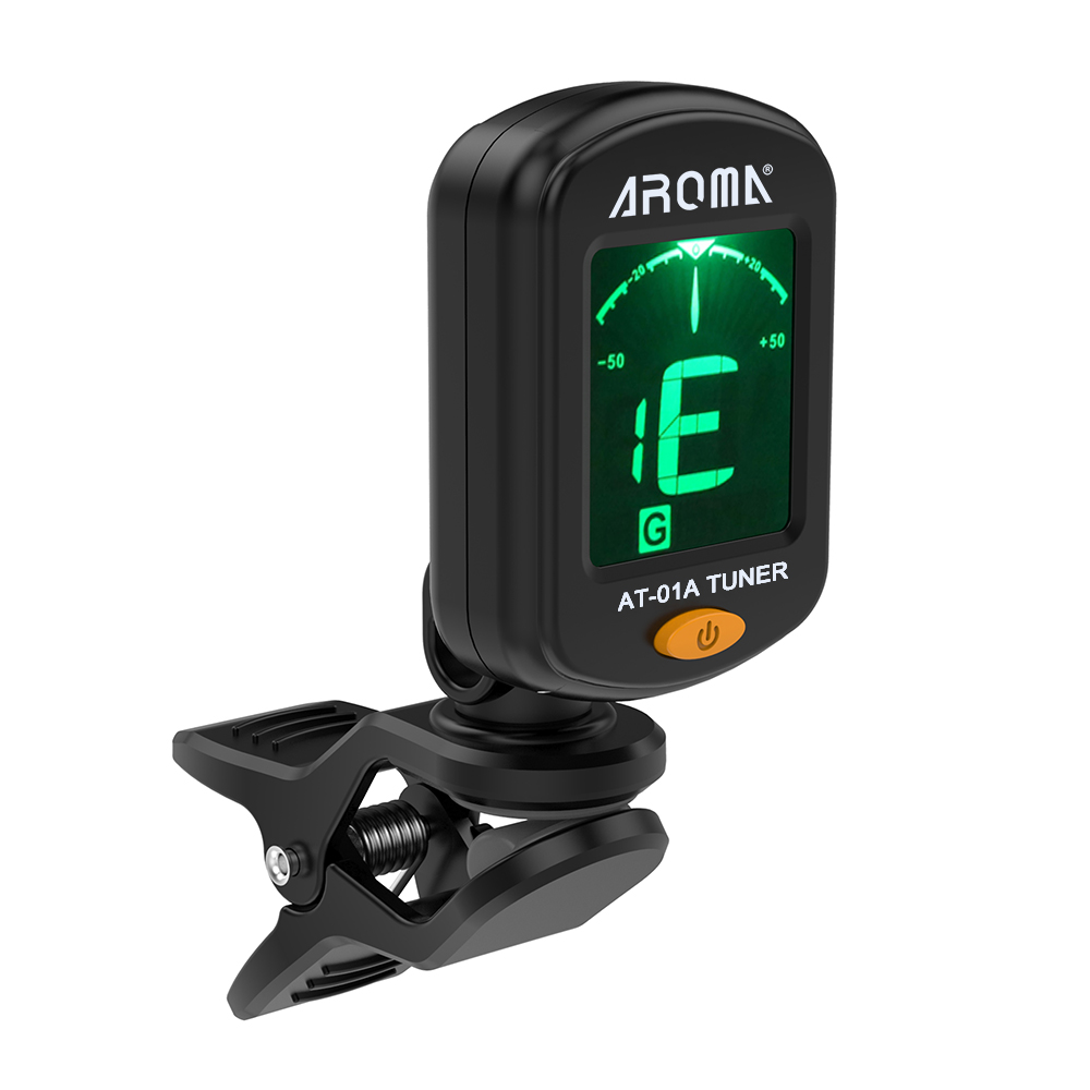 AT-01A Rotatable Clip-on Tuner - Guitar Tuner Clip ulasan dan harga