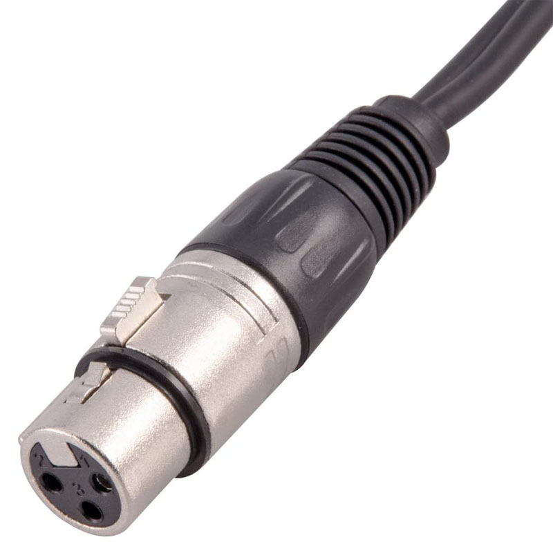 XLR Splitter Cable 3 Pin Femal - Audio Music Splitter ulasan dan harga