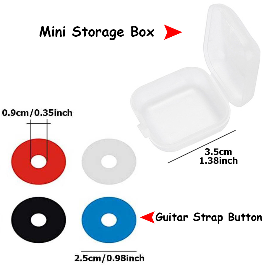 10Pcs Silicone Guitar Strap Bu - Guitar Strap Padded ulasan dan harga