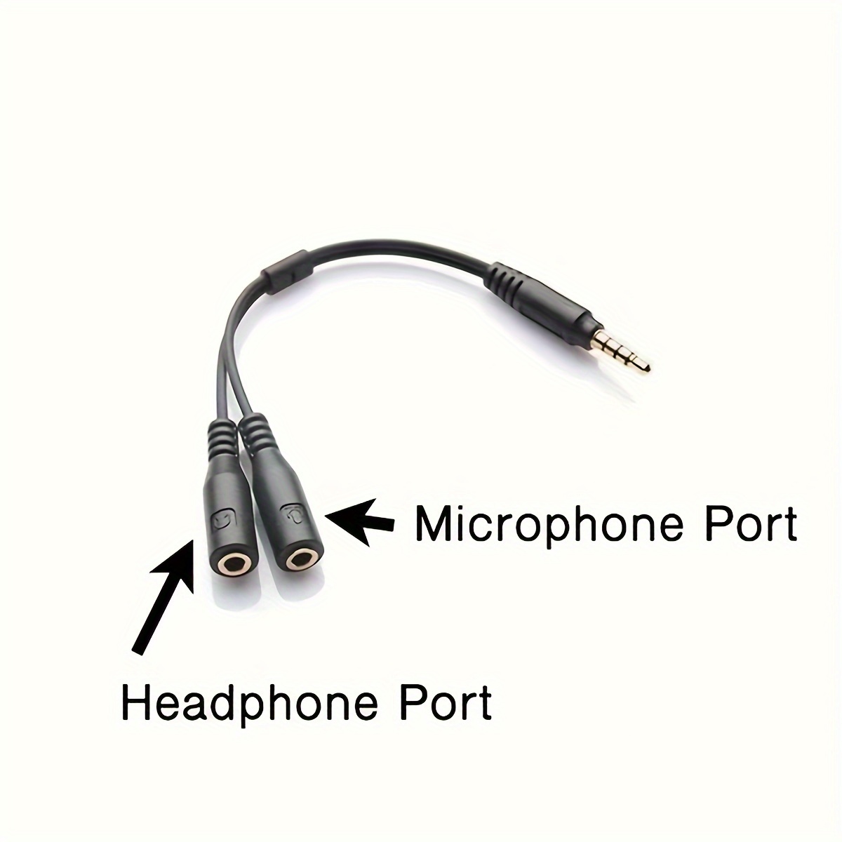 3.5mm Stereo Audio 1Male to 2  - Audio Music Splitter ulasan dan harga