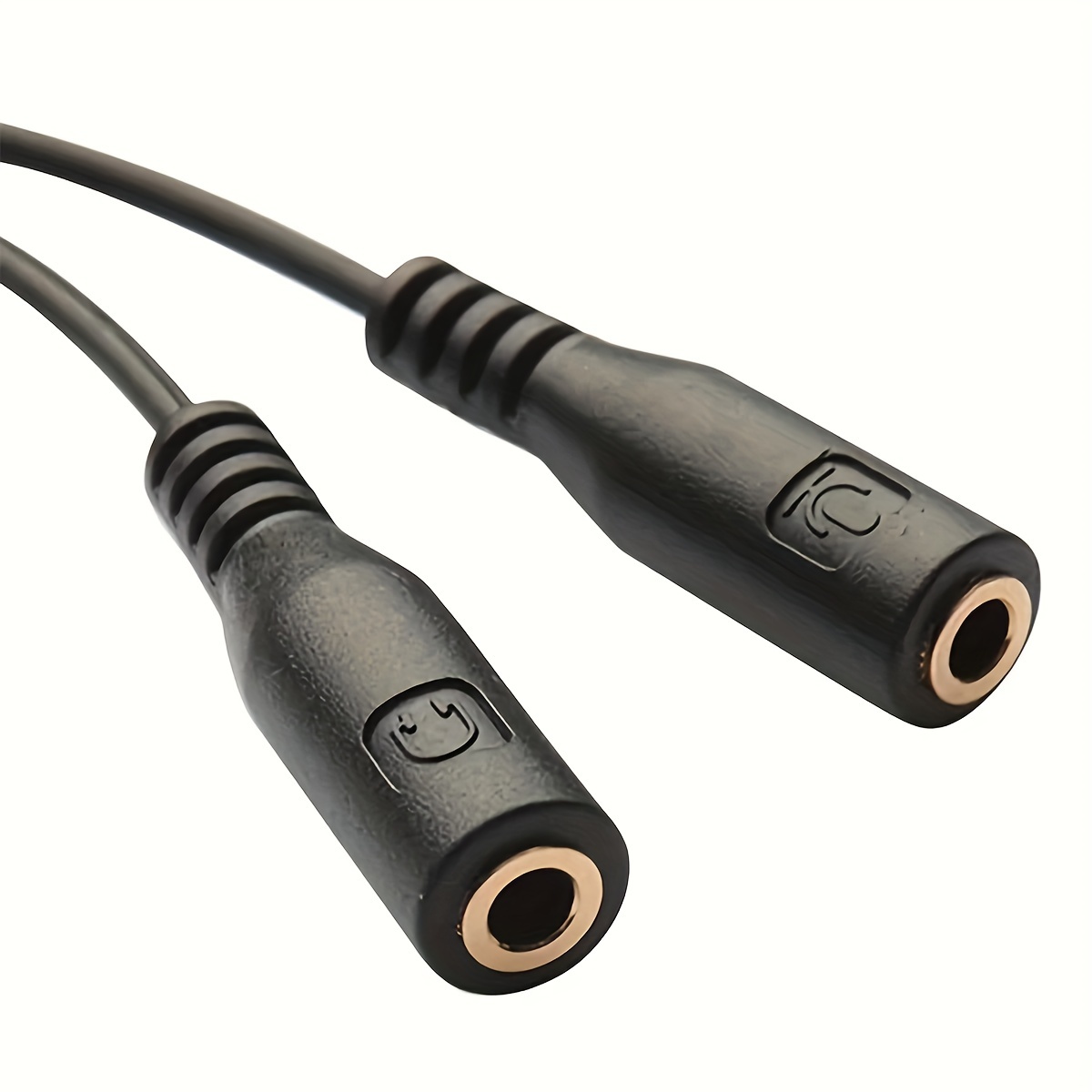 3.5mm Stereo Audio 1Male to 2  - Audio Music Splitter ulasan dan harga