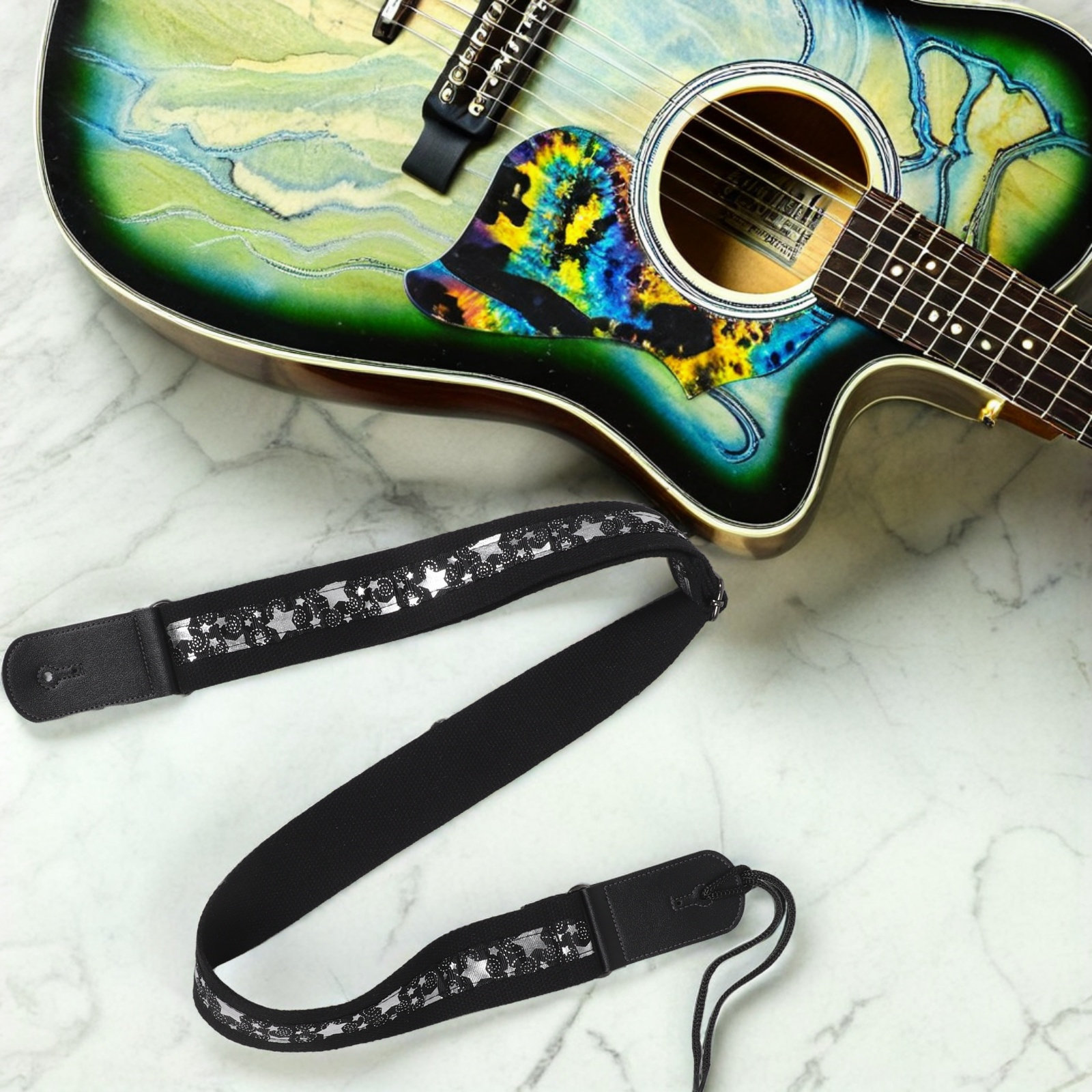 Adjustable Guitar Strap Wide P - Guitar Strap Padded ulasan dan harga