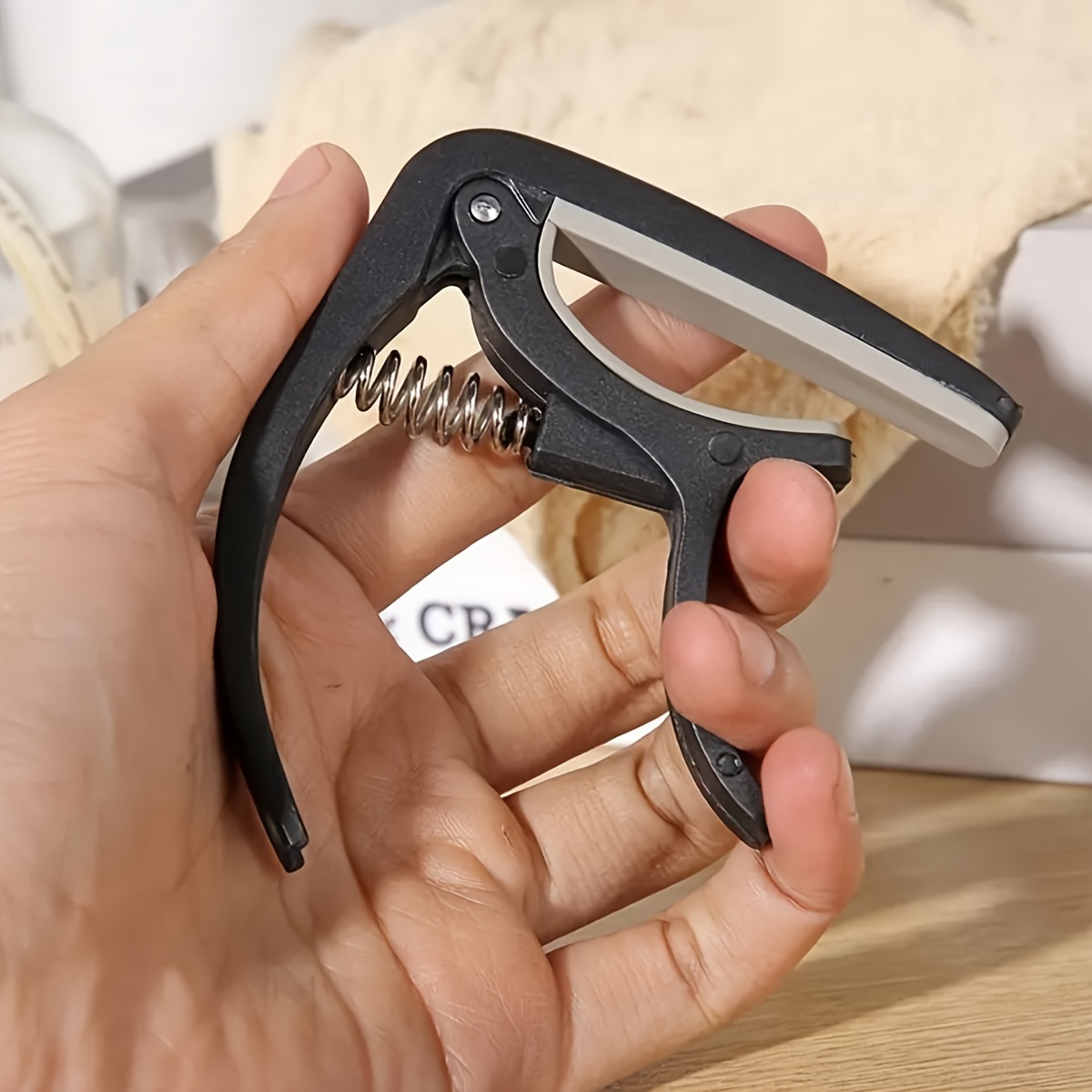 Durable Wooden Guitar Capo Tun - Guitar Tuner Clip ulasan dan harga