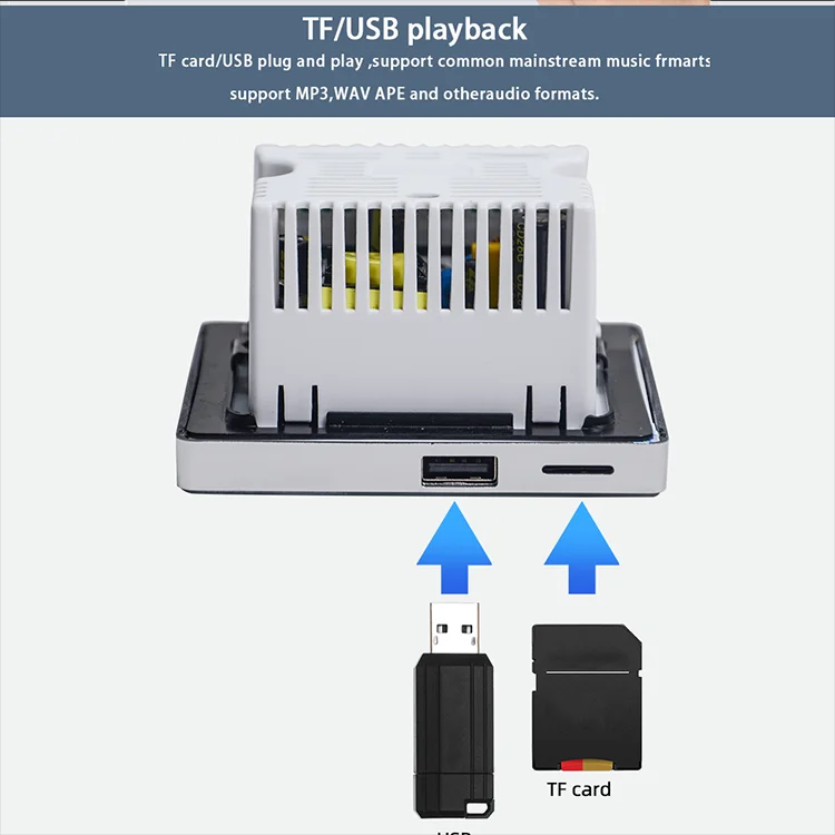 Bluetooth Wall Amplifier Home  - Audio Music Generator ulasan dan harga