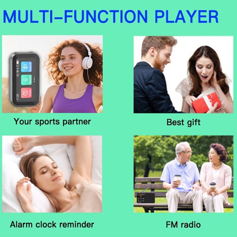 Touch Screen Mini Bluetooth MP - Music Audiobook ulasan dan harga