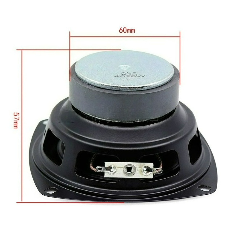 SOTAMIA 1Pcs 4 Inch Bass Audio - Audio Music Generator ulasan dan harga
