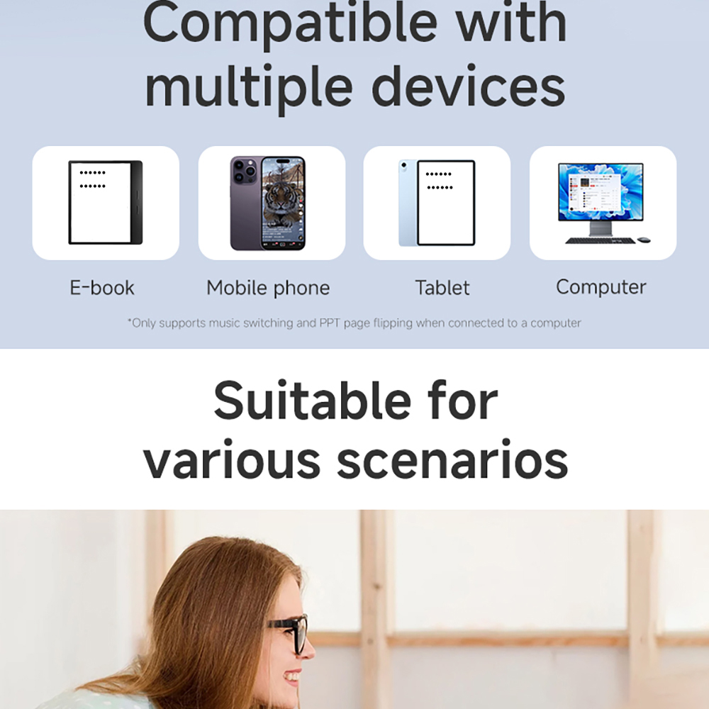 Bluetooth Page Turner Camera/M - Music Audiobook ulasan dan harga