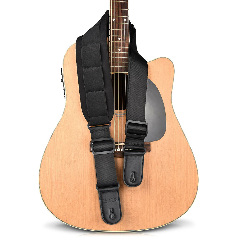 LEKATO Guitar Strap Holder Bel - Guitar Strap Padded ulasan dan harga