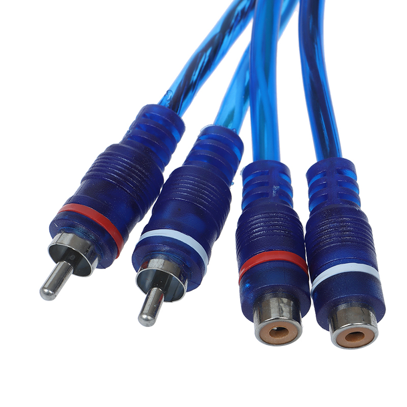Car MP3 Audio RCA Y Splitter C - Audio Music Splitter ulasan dan harga