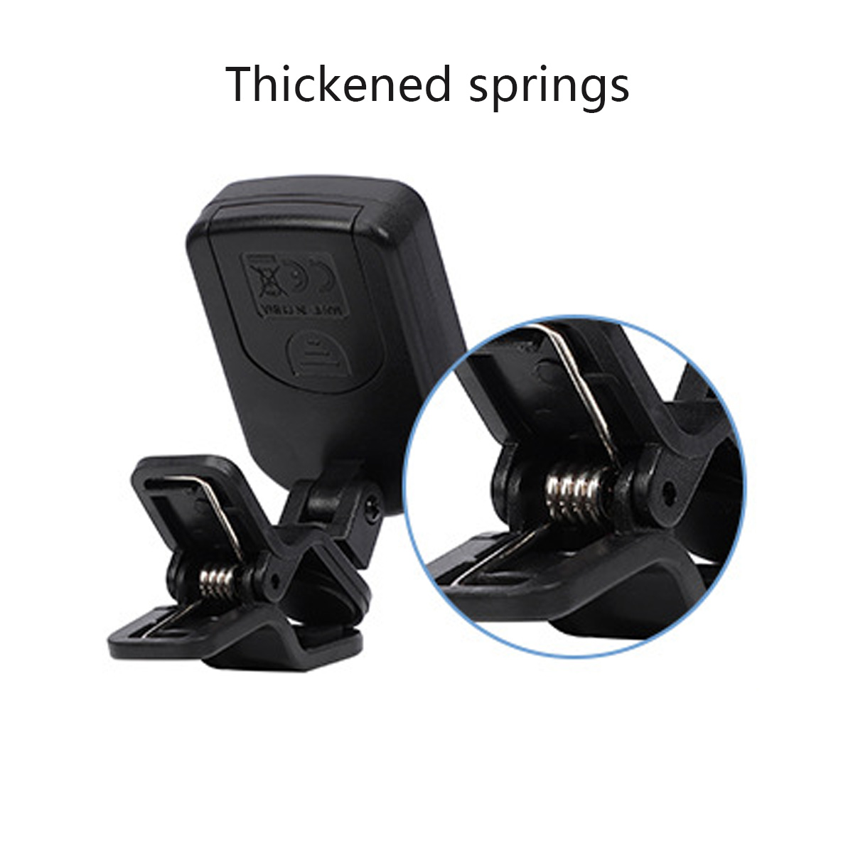 Clip-On Guitar Tuner with Regu - Guitar Tuner Clip ulasan dan harga