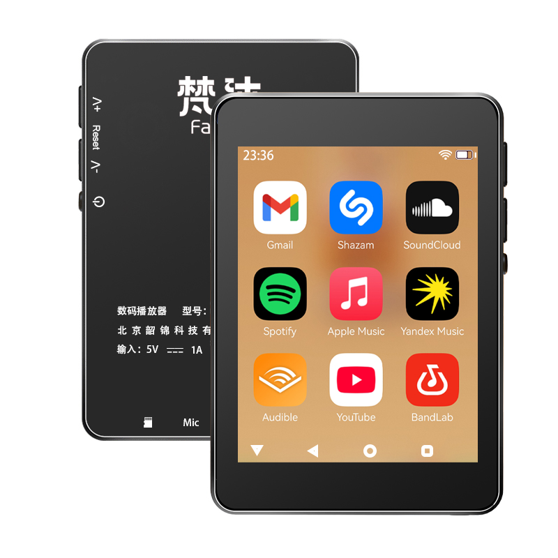 WiFi MP3 Player Andriod 10 Spo - Audio Music For Download ulasan dan harga