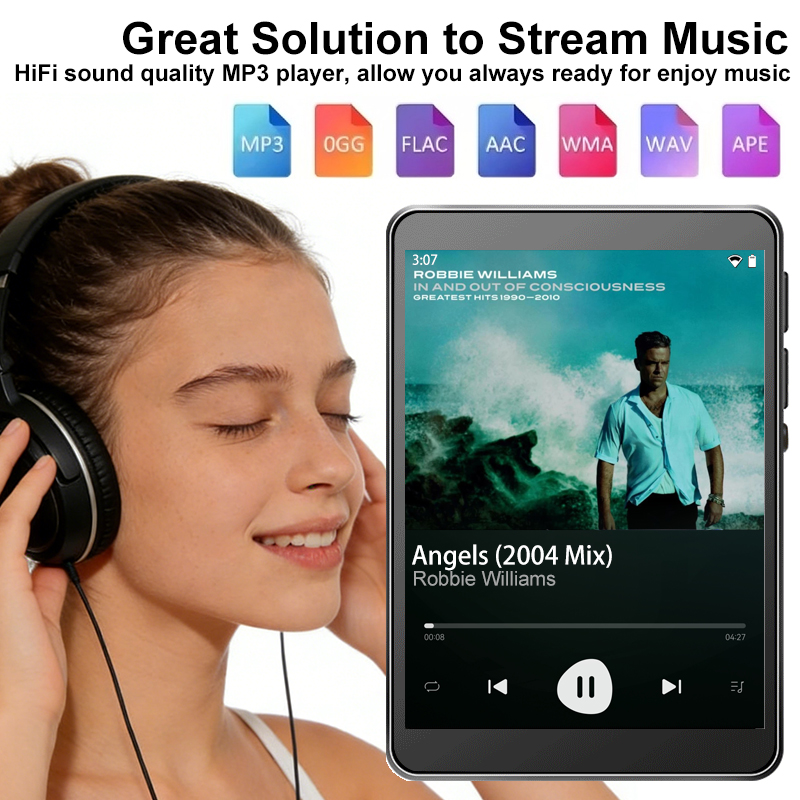 WiFi MP3 Player Andriod 10 Spo - Audio Music For Download ulasan dan harga